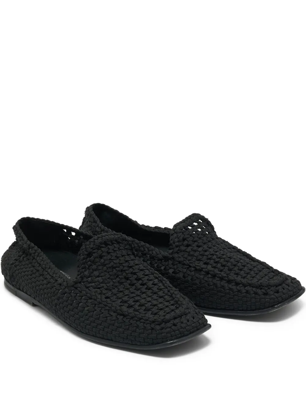 Dolce & Gabbana Pre-Owned woven loafers - Nero