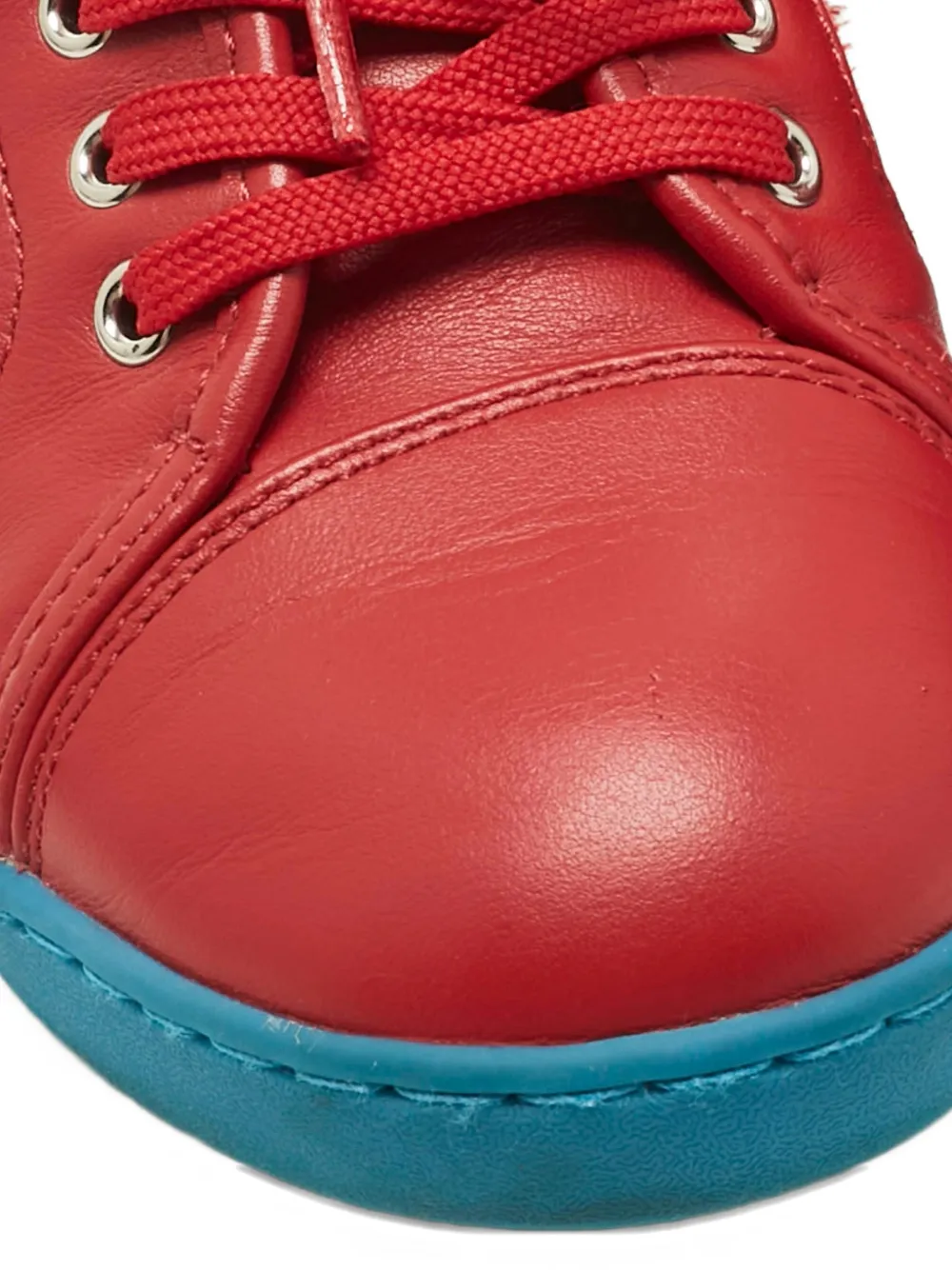 DOLCE & GABBANA Pre-owned Lace-up Sneakers In Red
