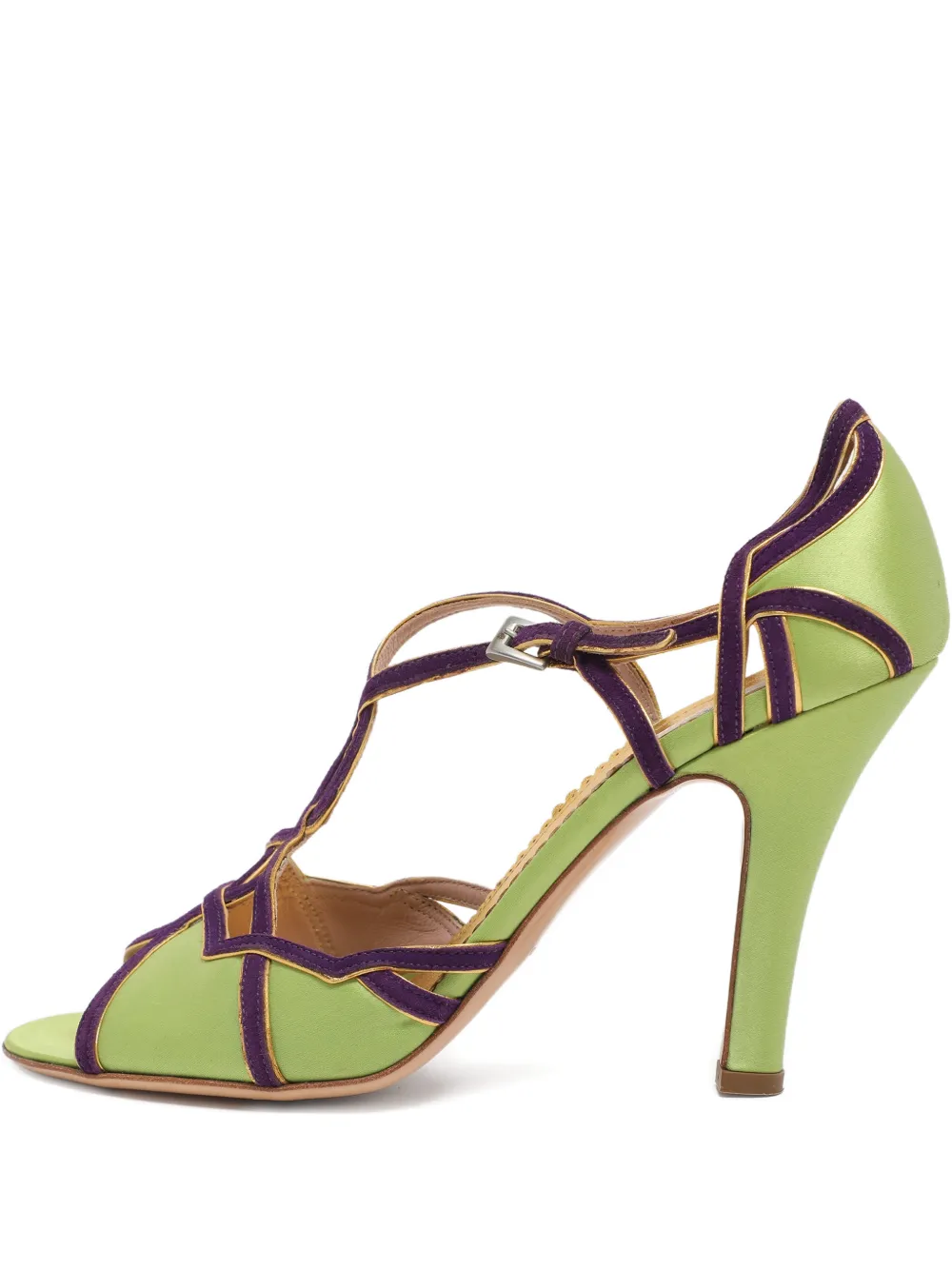 Prada Pre-Owned ankle-strap sandals - Grün