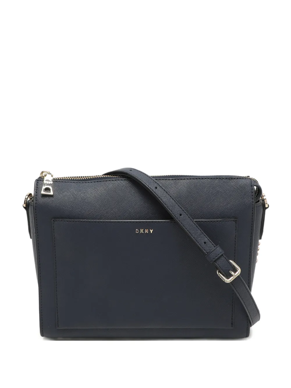DKNY Vintage Borsa a tracolla Bryant in pelle - Blu