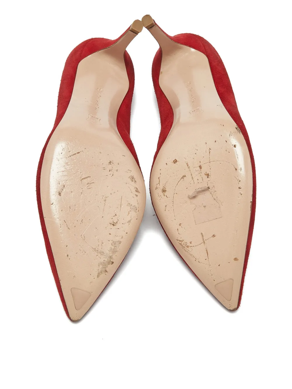 Gianvito Rossi pointed-toe pumps - Rood