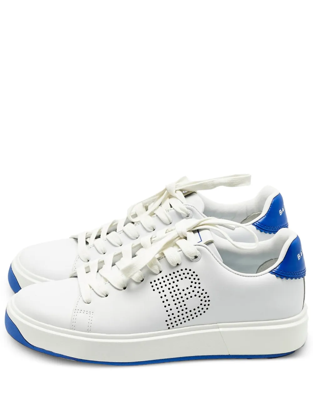 Balmain Pre-Owned baskets en cuir à lacets | blanc | Image 1