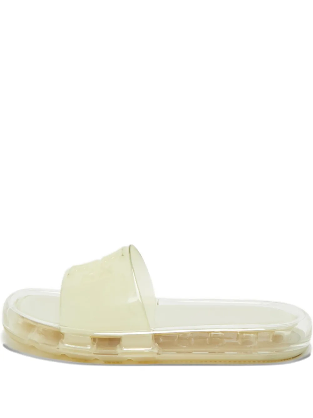 Tory Burch Leccio 37 rubber slide sandals | White | Image 1