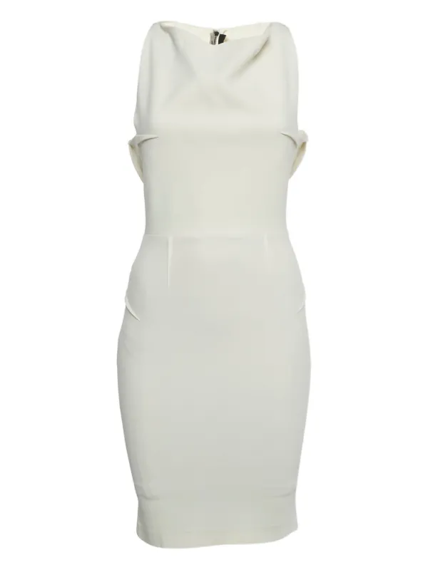 roland mouret mini dress ROLAND MOURET Long Sleeve Cady Mini Dress Roland Mouret