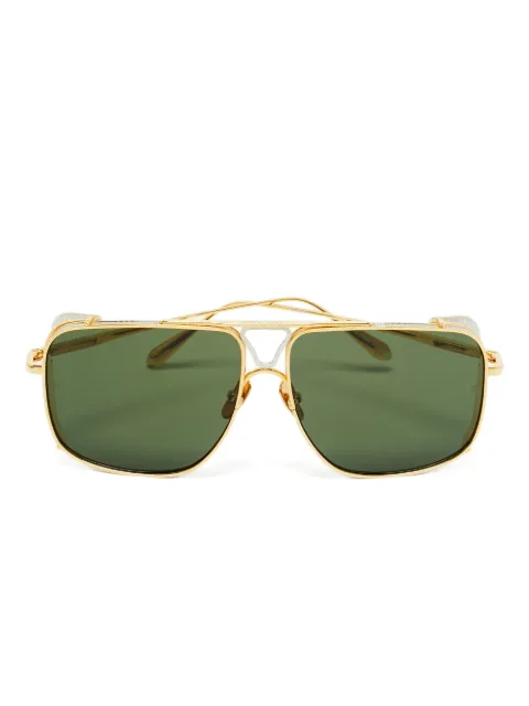 Linda Farrow Enzo geometric sunglasses
