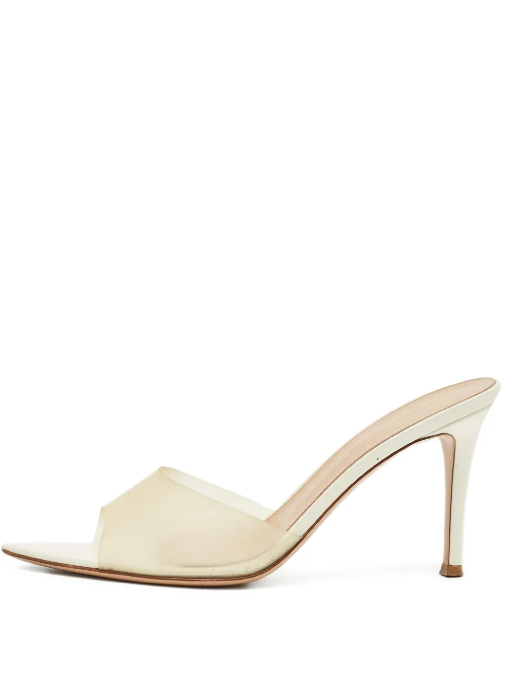 Gianvito Rossi Elle heel sandals - Bianco