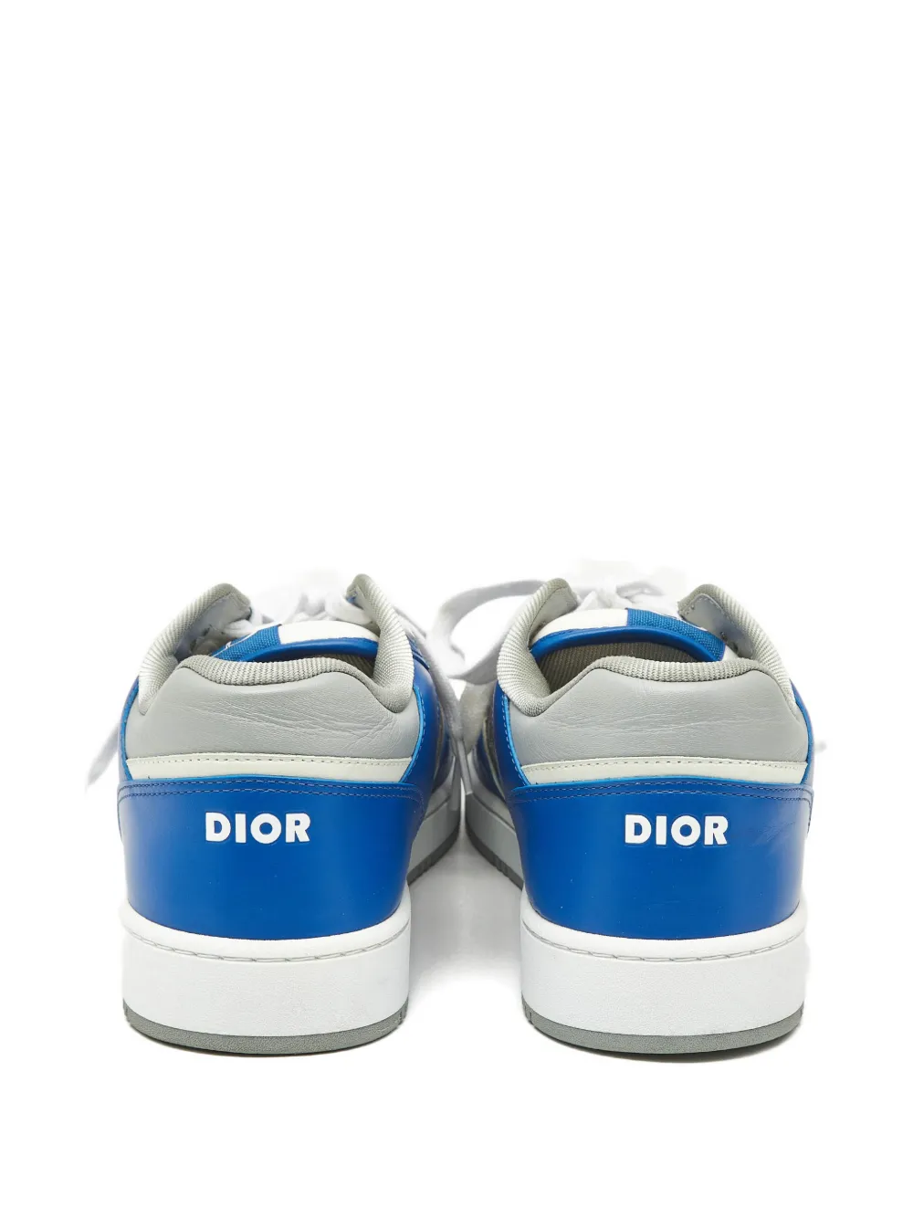 Christian Dior Pre-Owned B27 lace-up sneakers - Blauw