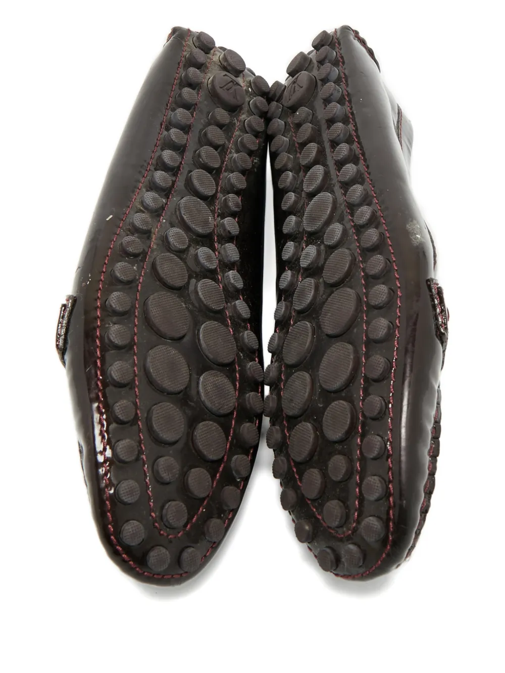 Louis Vuitton Pre-Owned leather loafers - Bruin