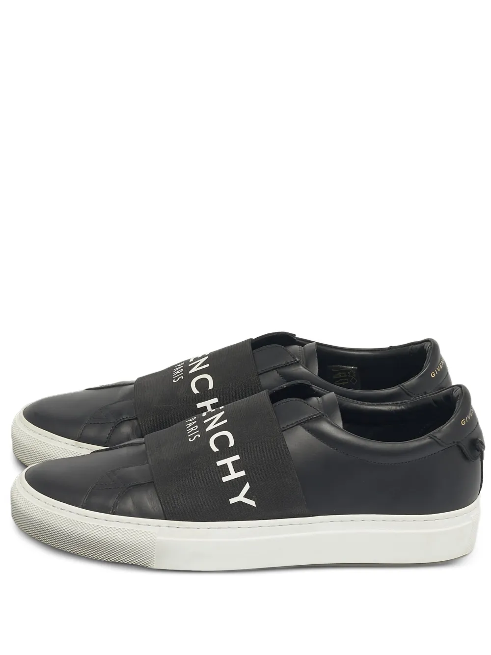 Givenchy Pre-Owned logo-band sneakers - Nero