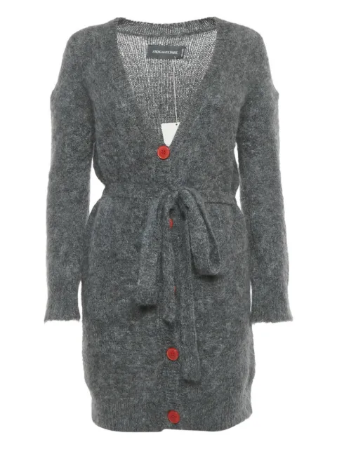 Zadig&Voltaire Romy V-neck tie-belt cardi-coat