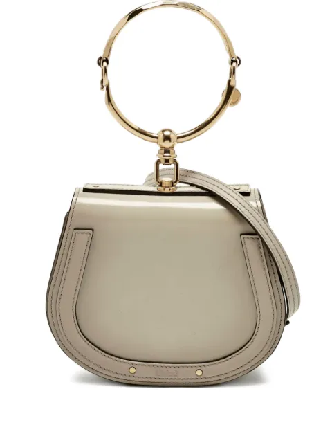 Chloé Pre-Owned small Nile leather tote bag