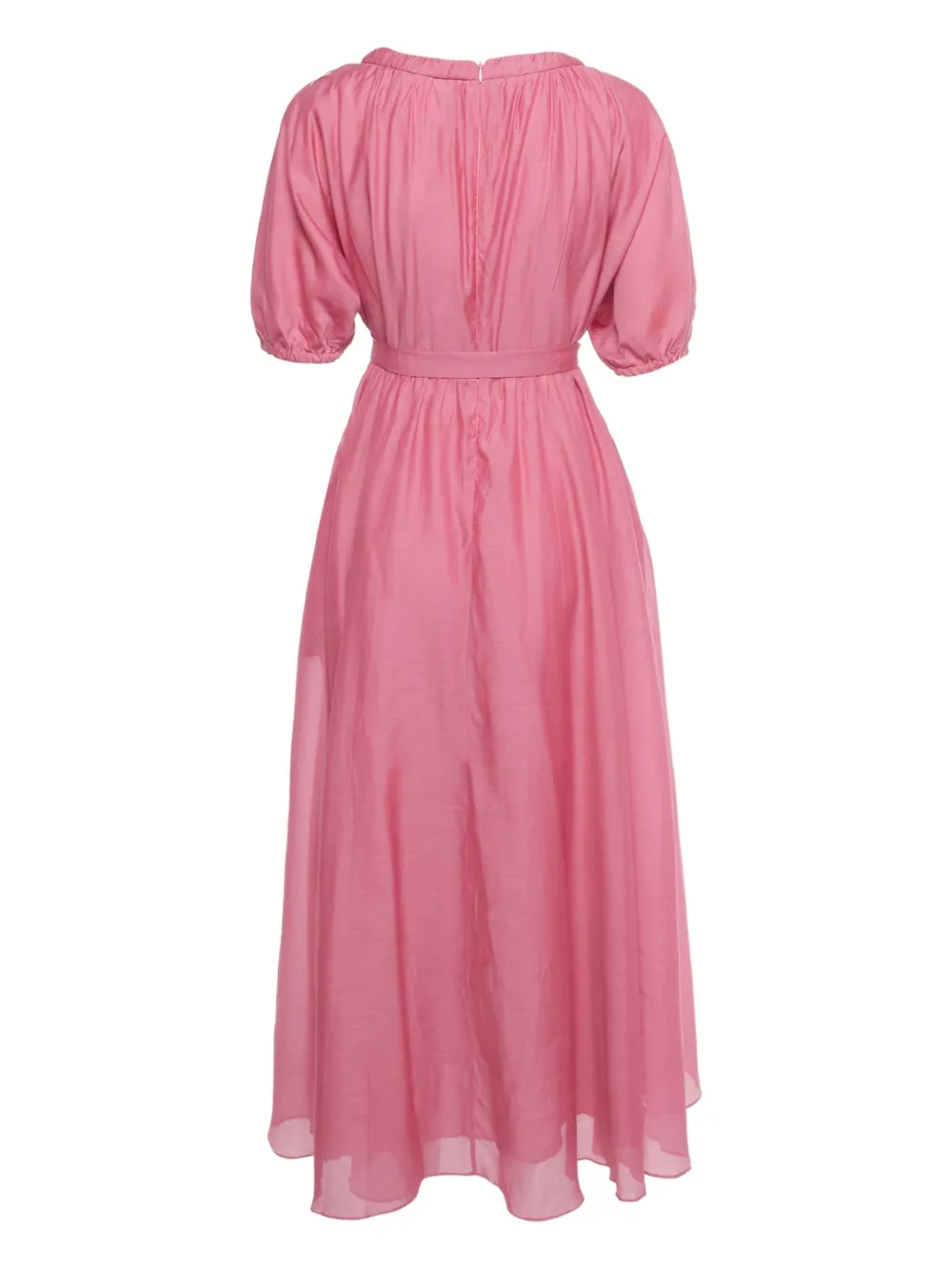 'S Max Mara cotton belted dress - Roze