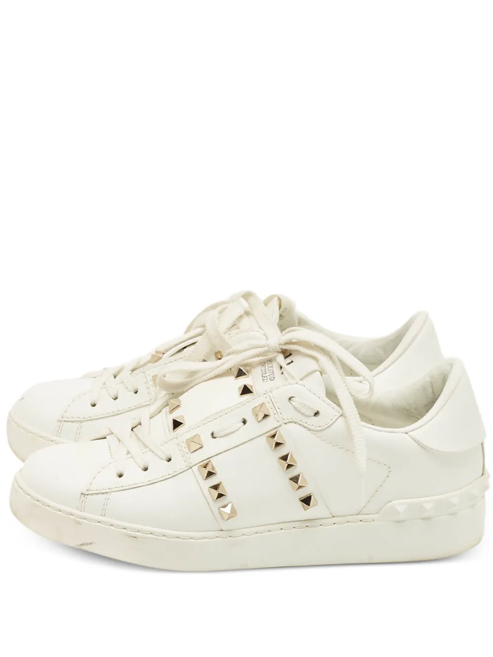 Valentino Garavani Pre-Owned leather sneakers - Weiß