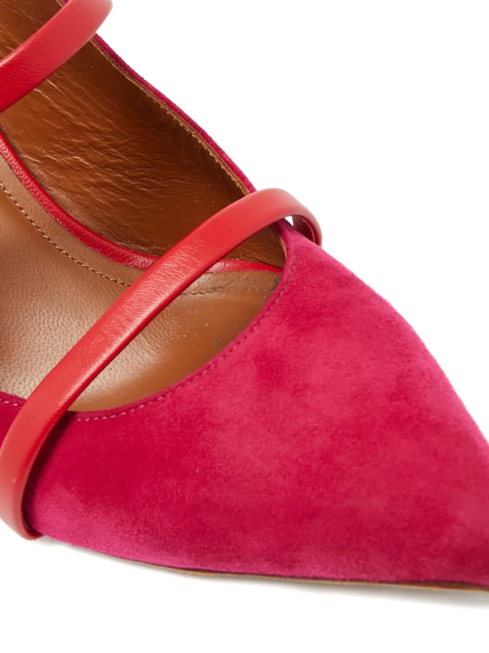 Malone Souliers Maureen suede mules - Roze