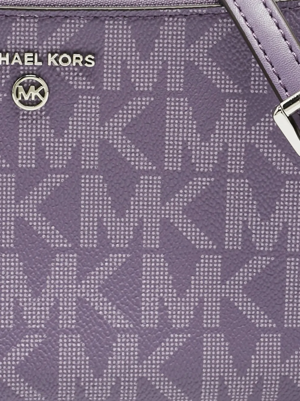 Pre-owned Michael Kors Vintage Jet Set Cross Body Bag In Purple