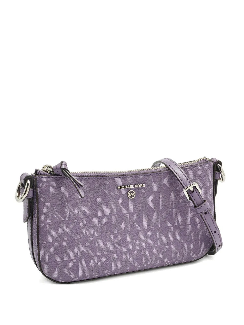 Pre-owned Michael Kors Vintage Jet Set Cross Body Bag In Purple