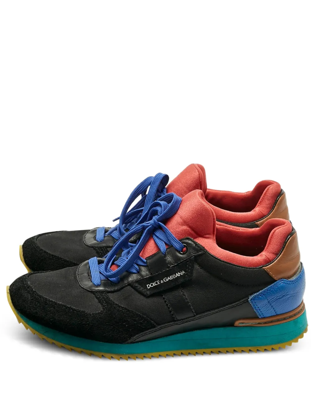 Dolce & Gabbana Pre-Owned logo-detail sneakers - Nero