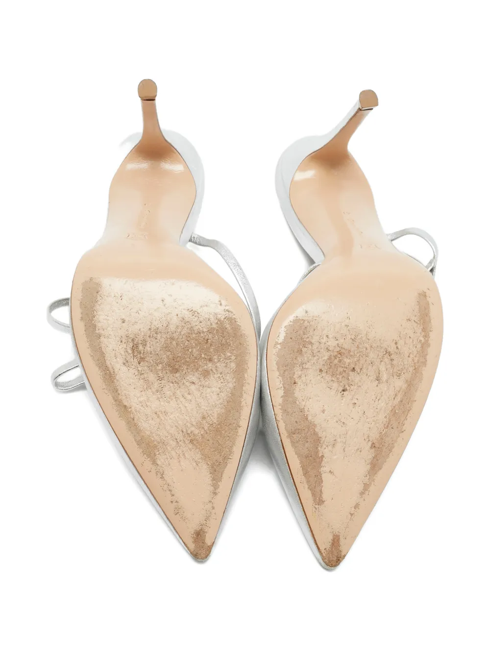 Gianvito Rossi ankle strap pumps - Zilver