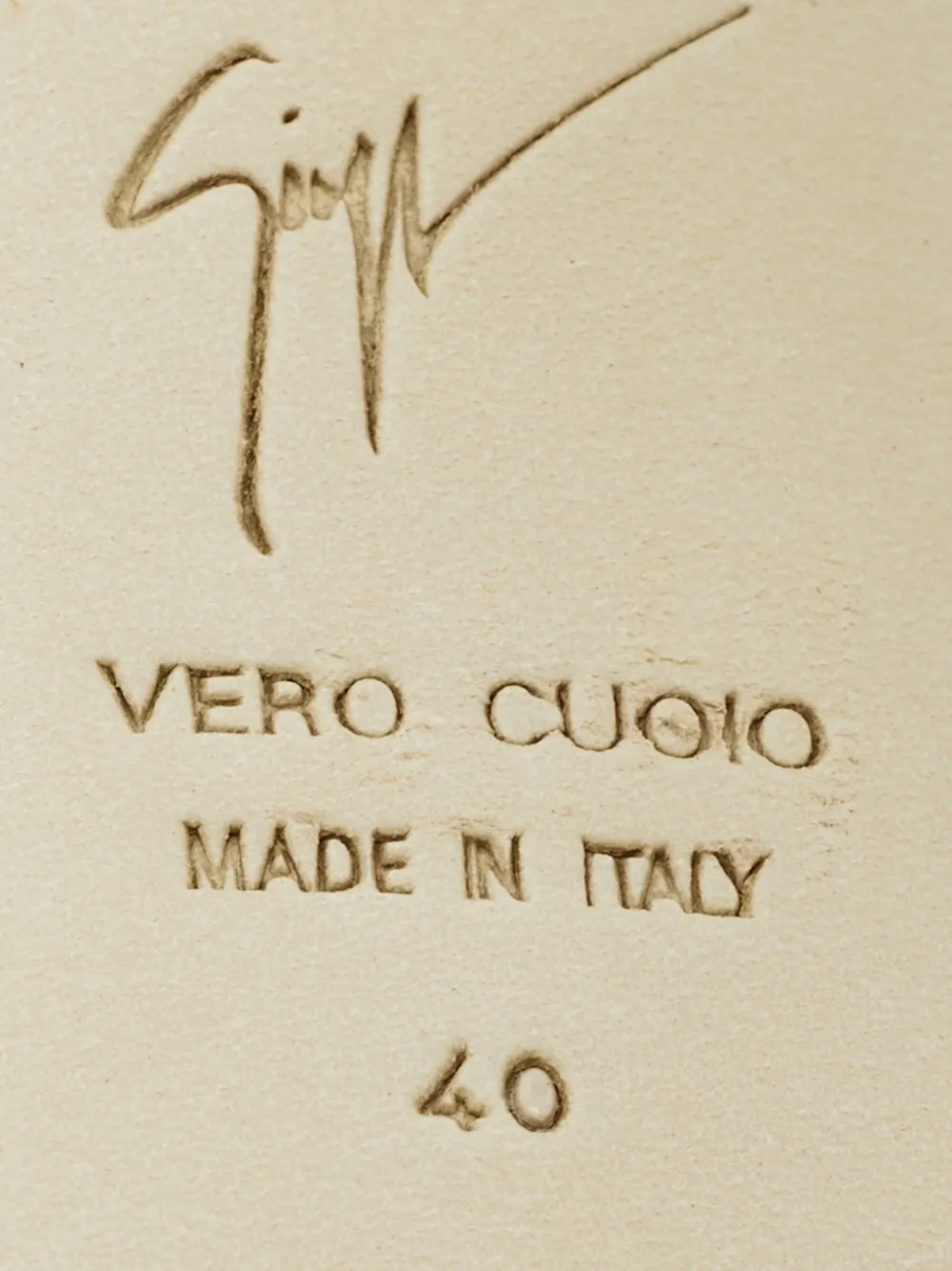 Pre-owned Giuseppe Zanotti Ankle Cutout Peep-toe Boots In Green