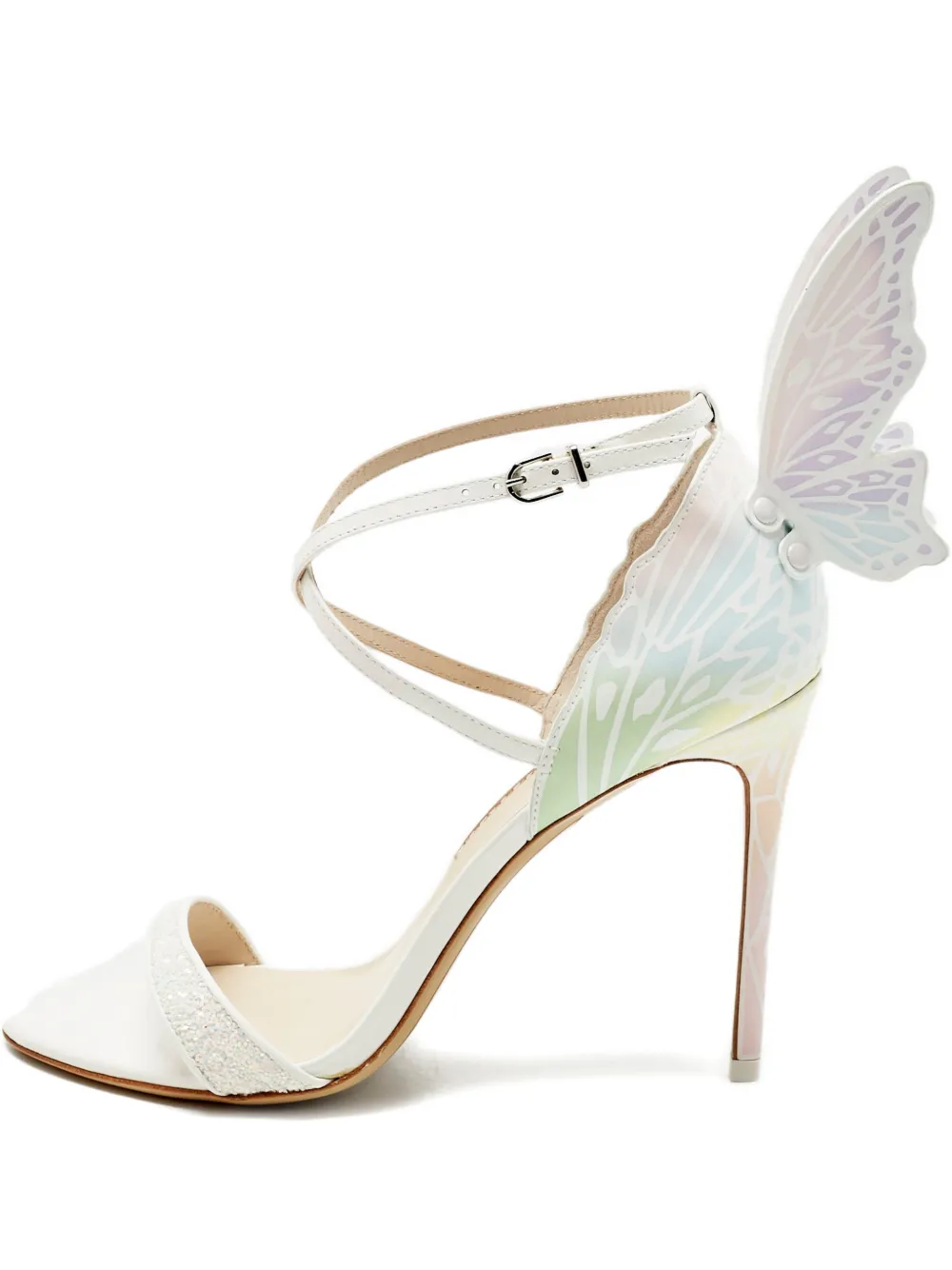 Sophia Webster Chiara Butterfly strap sandals - Bianco