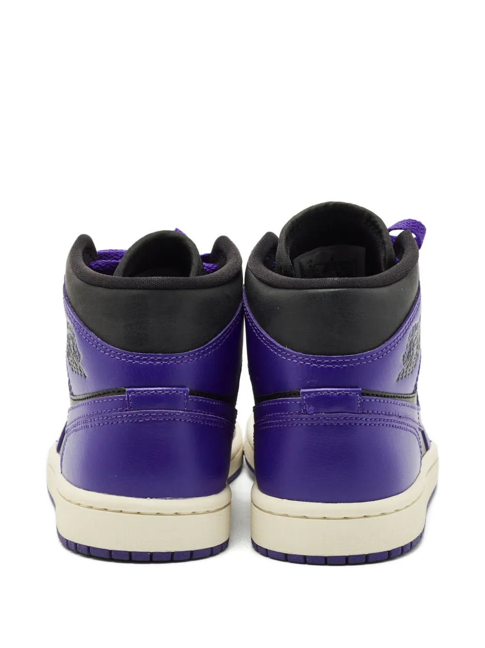 Jordan 1 Mid leather sneakers - Paars