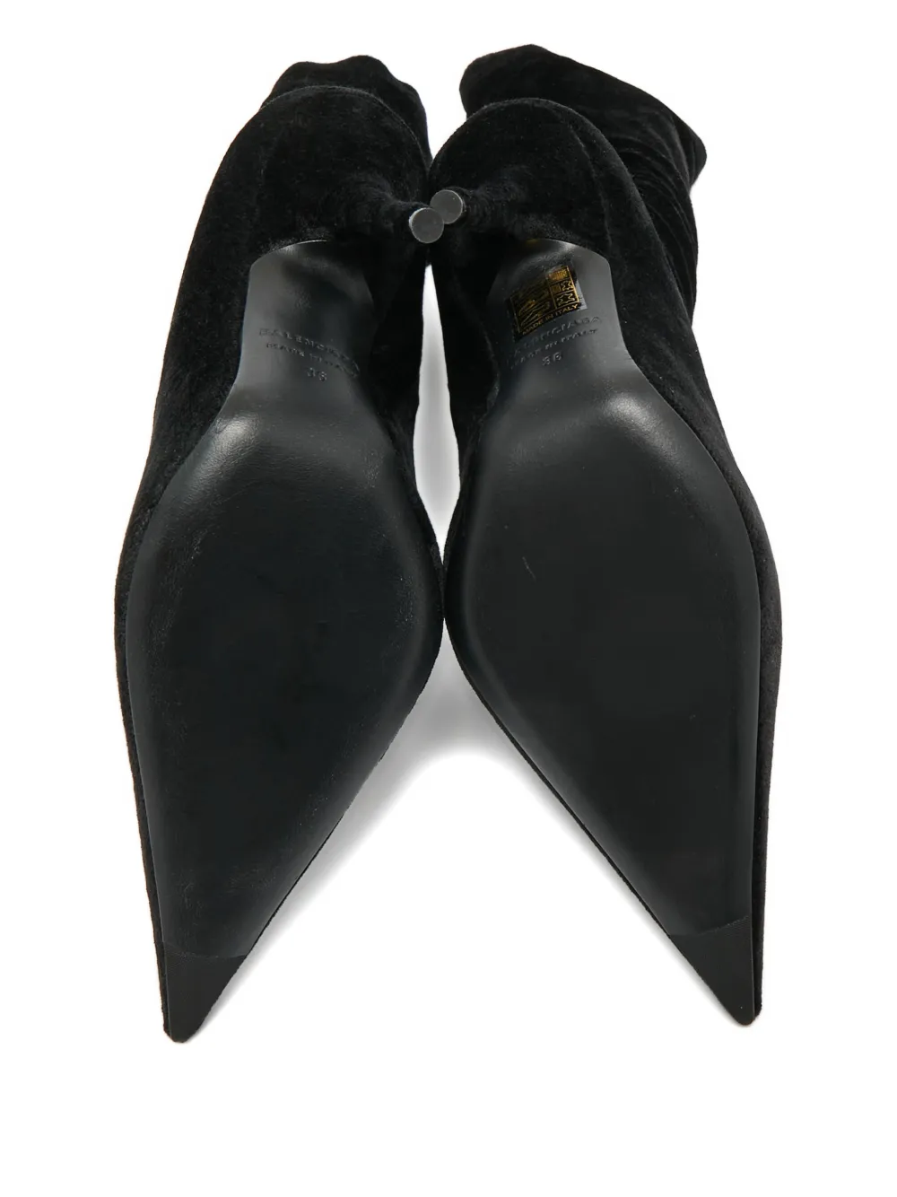 Balenciaga Pre-Owned knife pointed-toe boot - Zwart