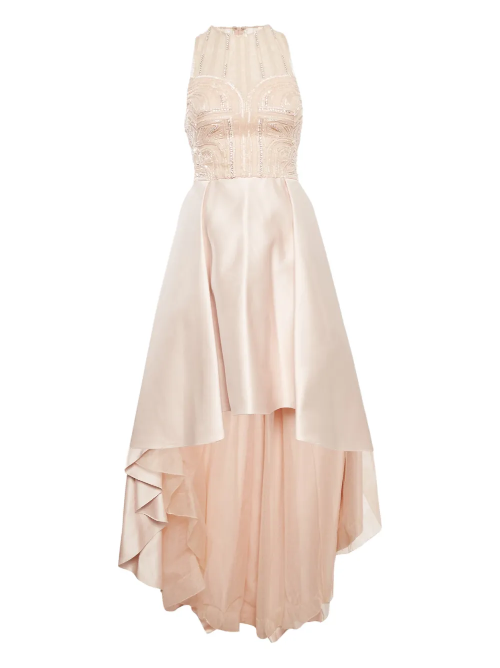Zuhair Murad embellished high-low gown - Toni neutri