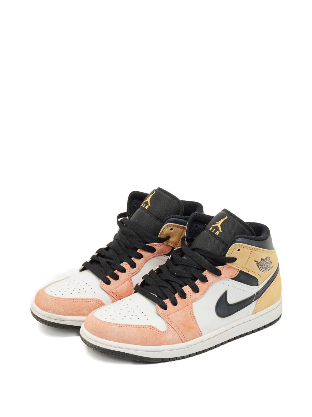 Jordan baskets Air Jordan 1 à empiècement en daim | Image 2