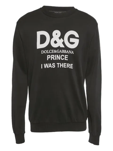 Dolce & Gabbana Pre-Owned logo-print sweatshirt