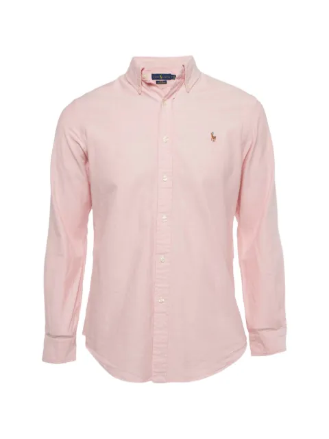 Polo Ralph Lauren chemise brodée à coupe cintrée