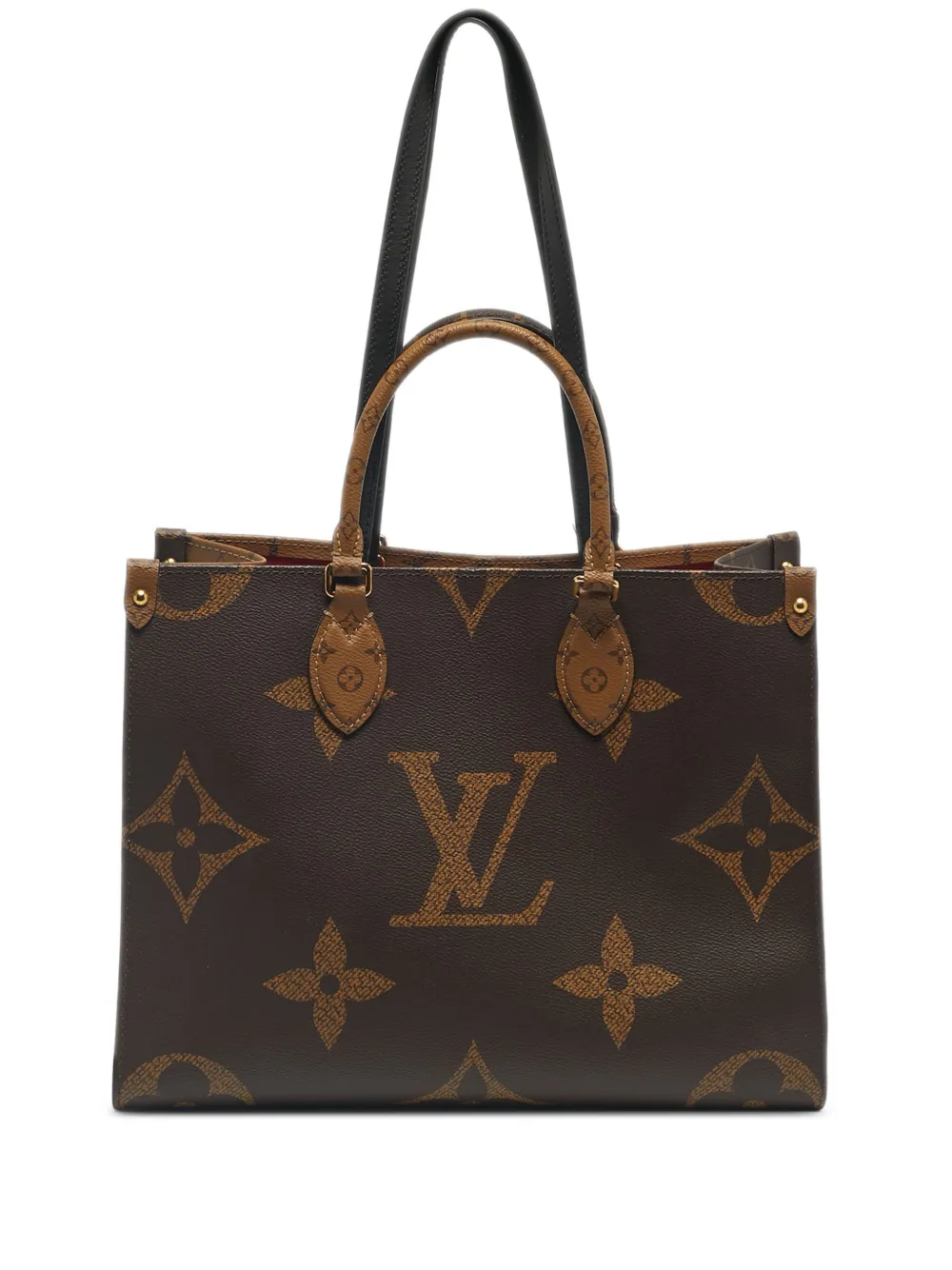 Louis Vuitton Pre-Owned MM OnTheGo monogram-reverse tote bag | Brown | Image 1