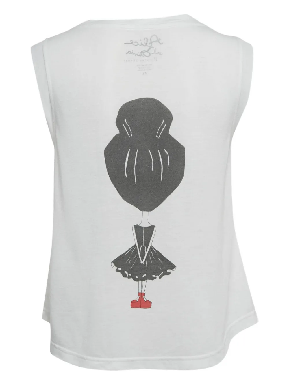 alice + olivia crepe bow detail top | Image 2