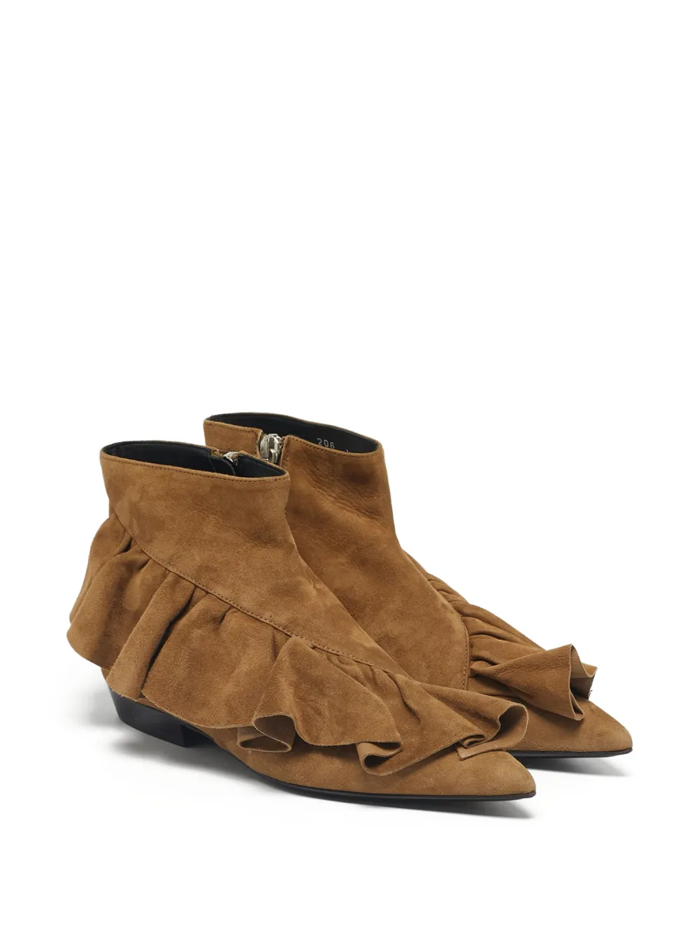 JW Anderson botines de gamuza con volantes | Image 2