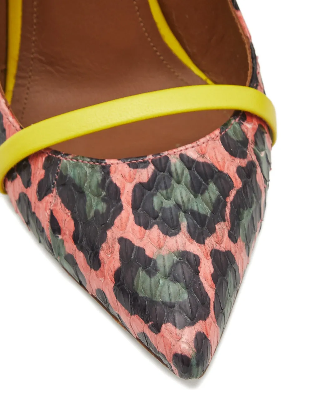 Malone Souliers Maureen pointed-toe mules - Roze