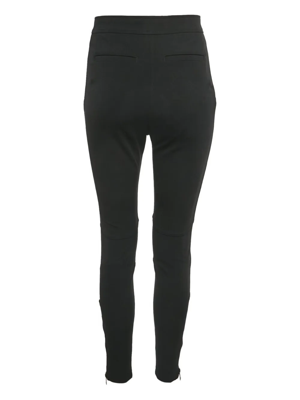 Burberry Pre-Owned crepe cut-out trousers - Zwart