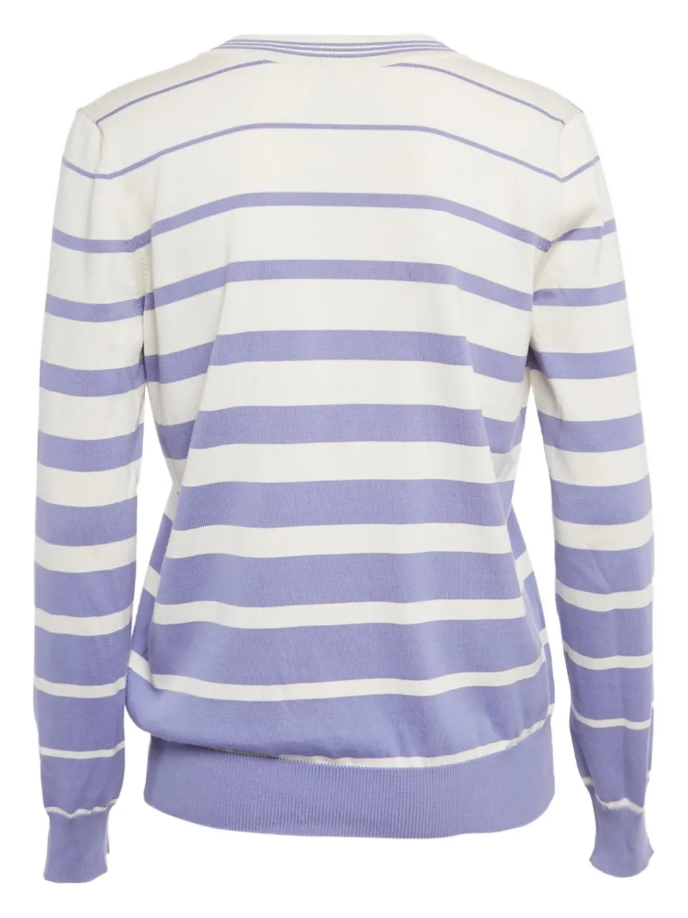 Elisabetta Franchi stripe v-neck top | Image 2
