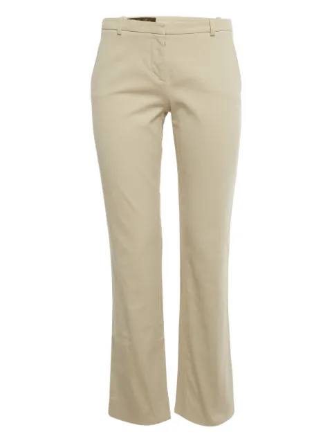 Loro Piana Pre-Owned gabardine trousers
