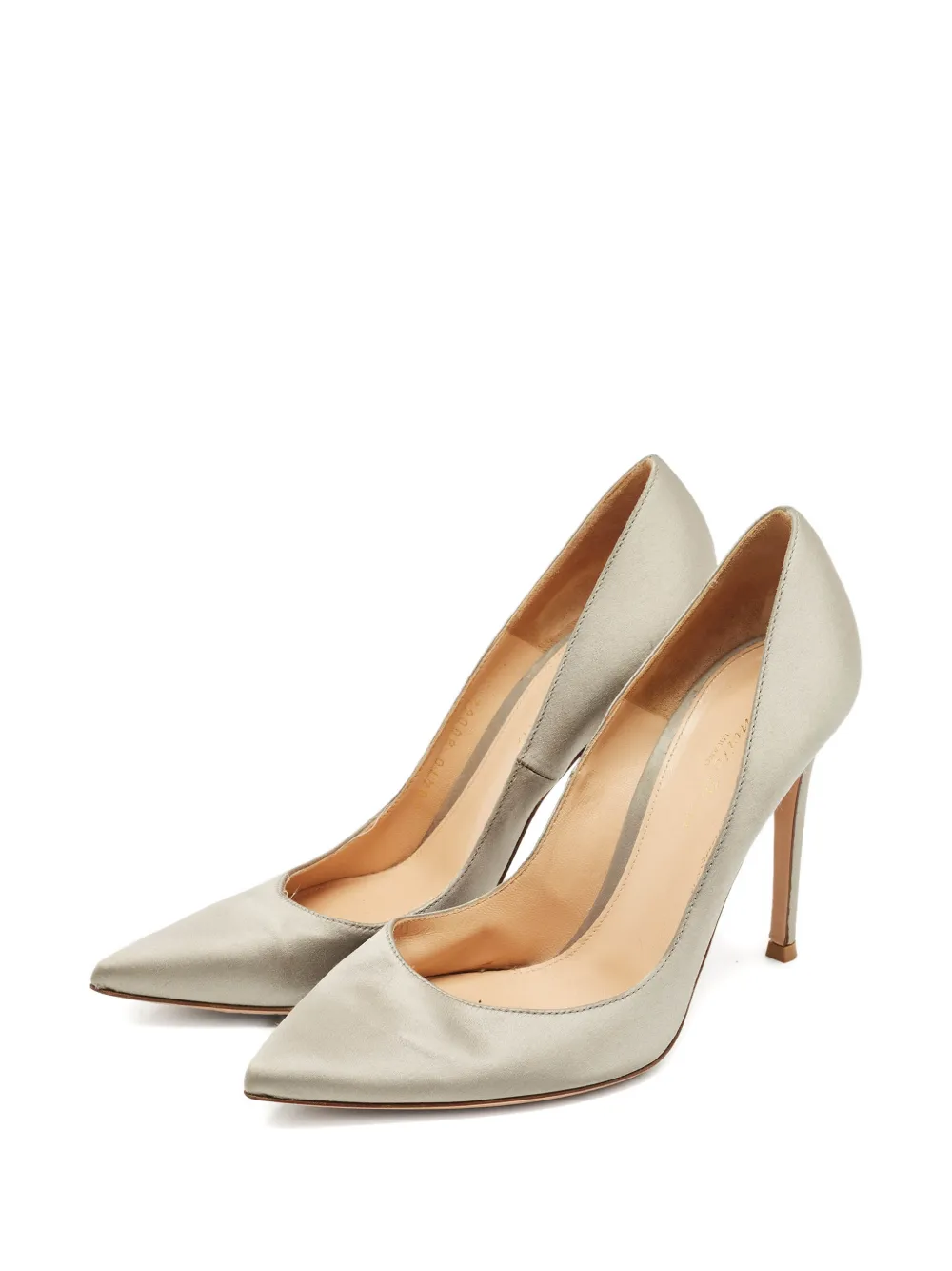 Gianvito Rossi pointed-toe pumps - Grijs