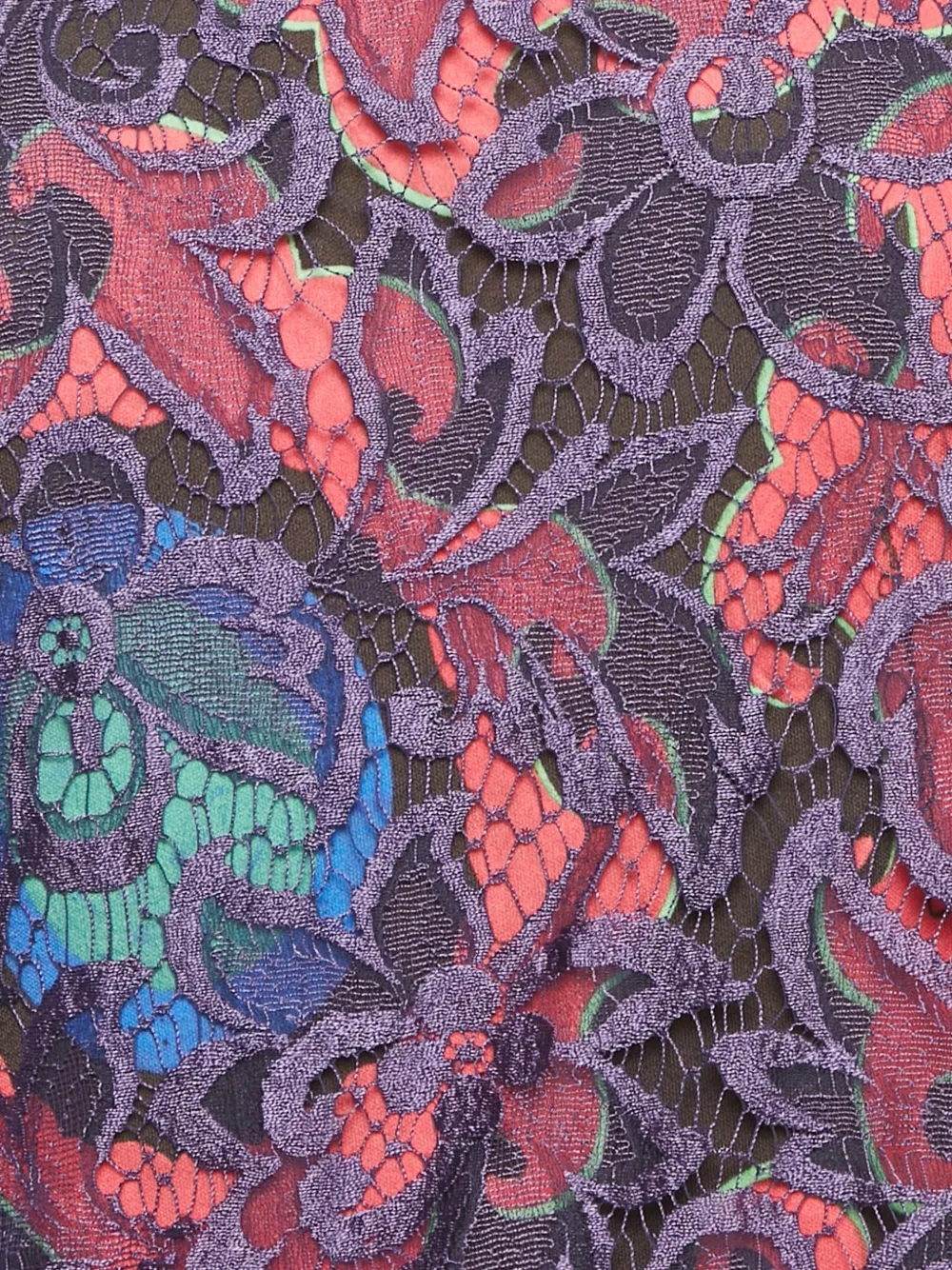 Cavalli Class Top a fiori con strato in pizzo | Image 2