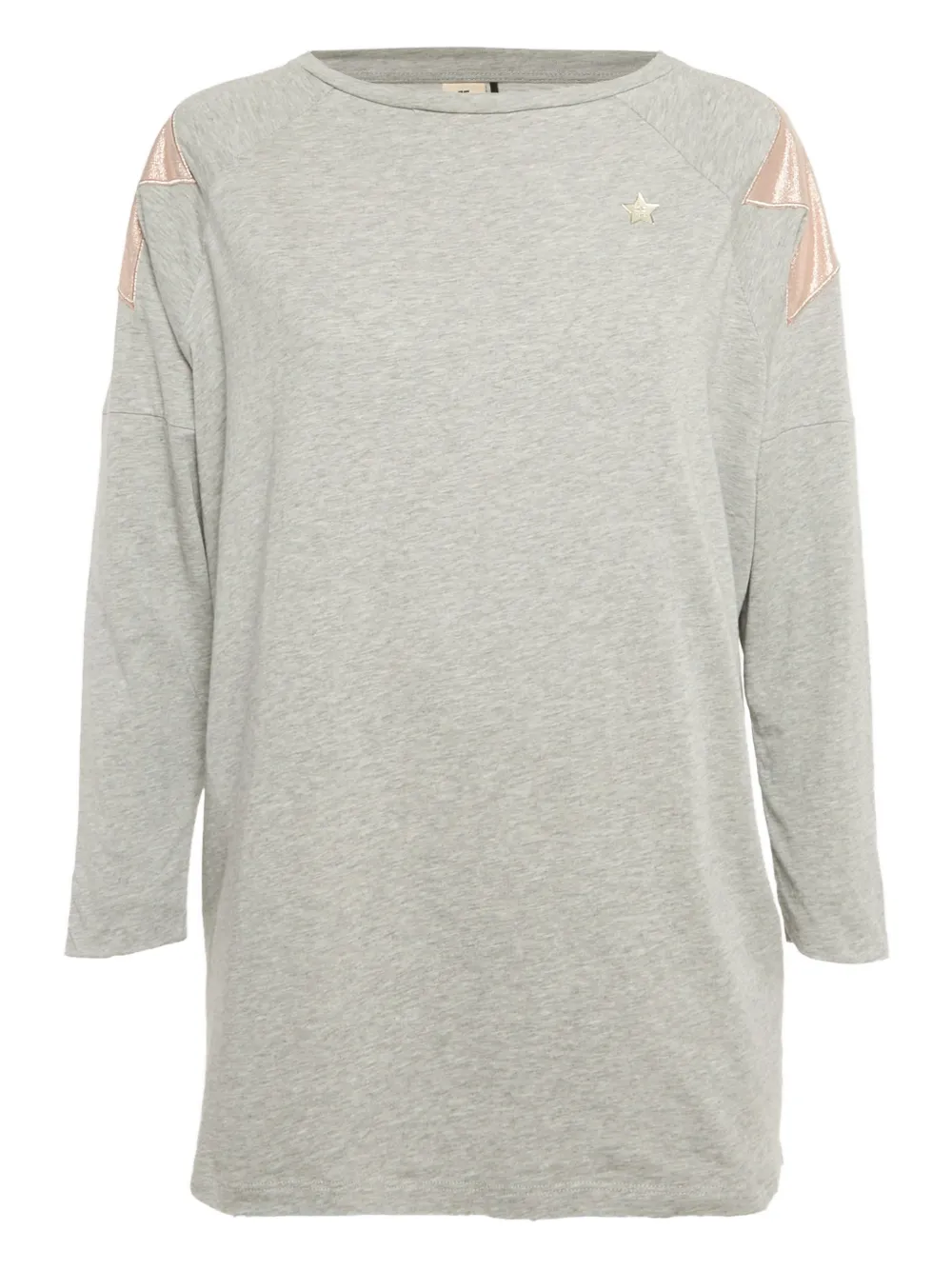 Elisabetta Franchi playera con parche de estrella | gris | Image 1