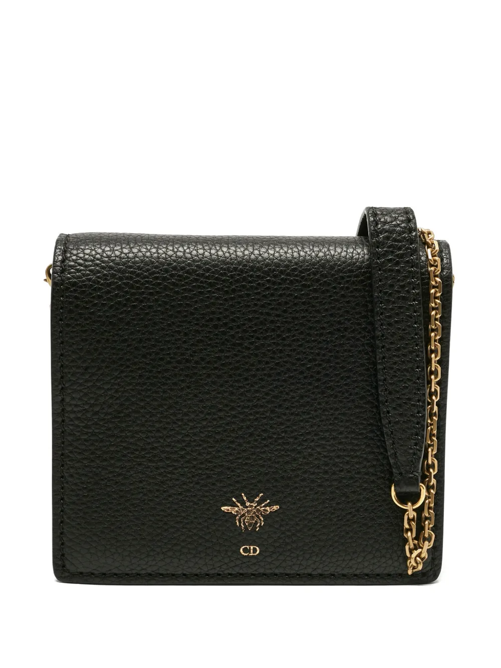 Christian Dior Pre-Owned 2017 D-Bee leather mini bag - Nero