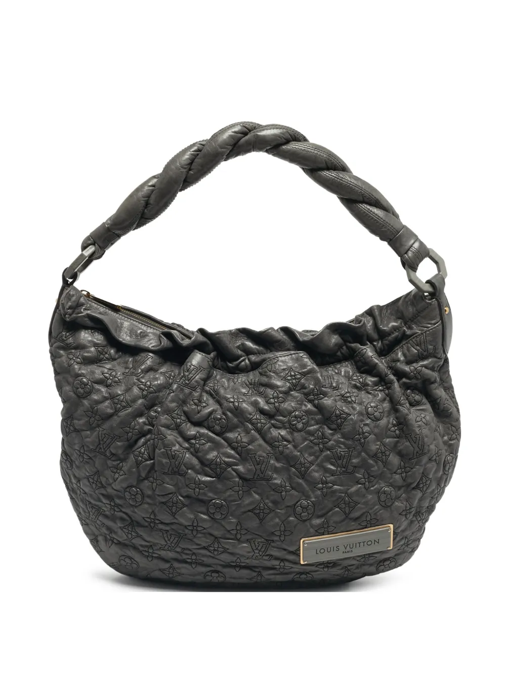 Louis Vuitton Pre-Owned Olympe embossed leather tote bag - Grau