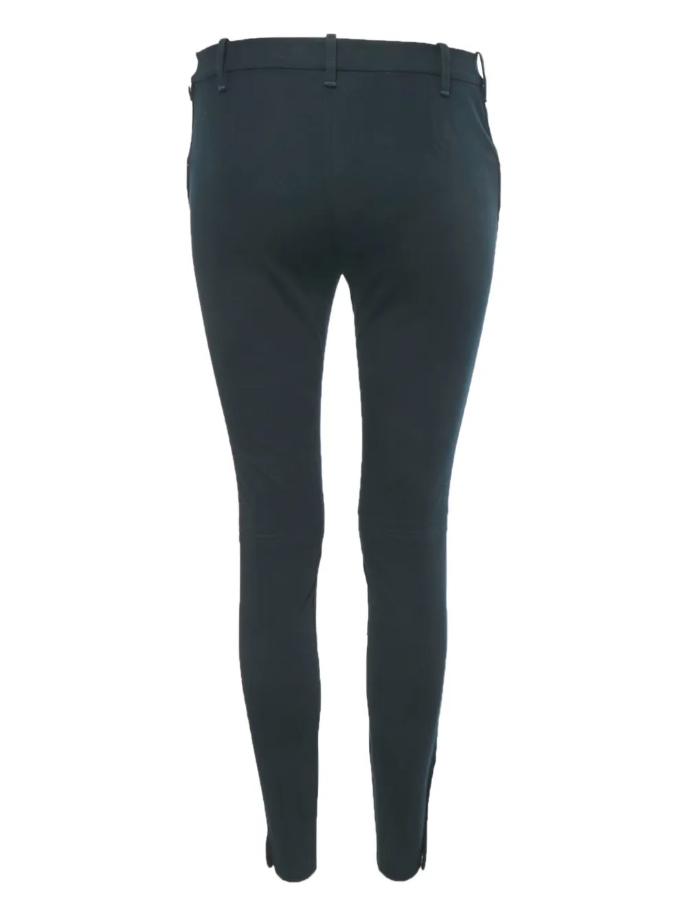 Polo Ralph Lauren suede-trim trousers - Blauw