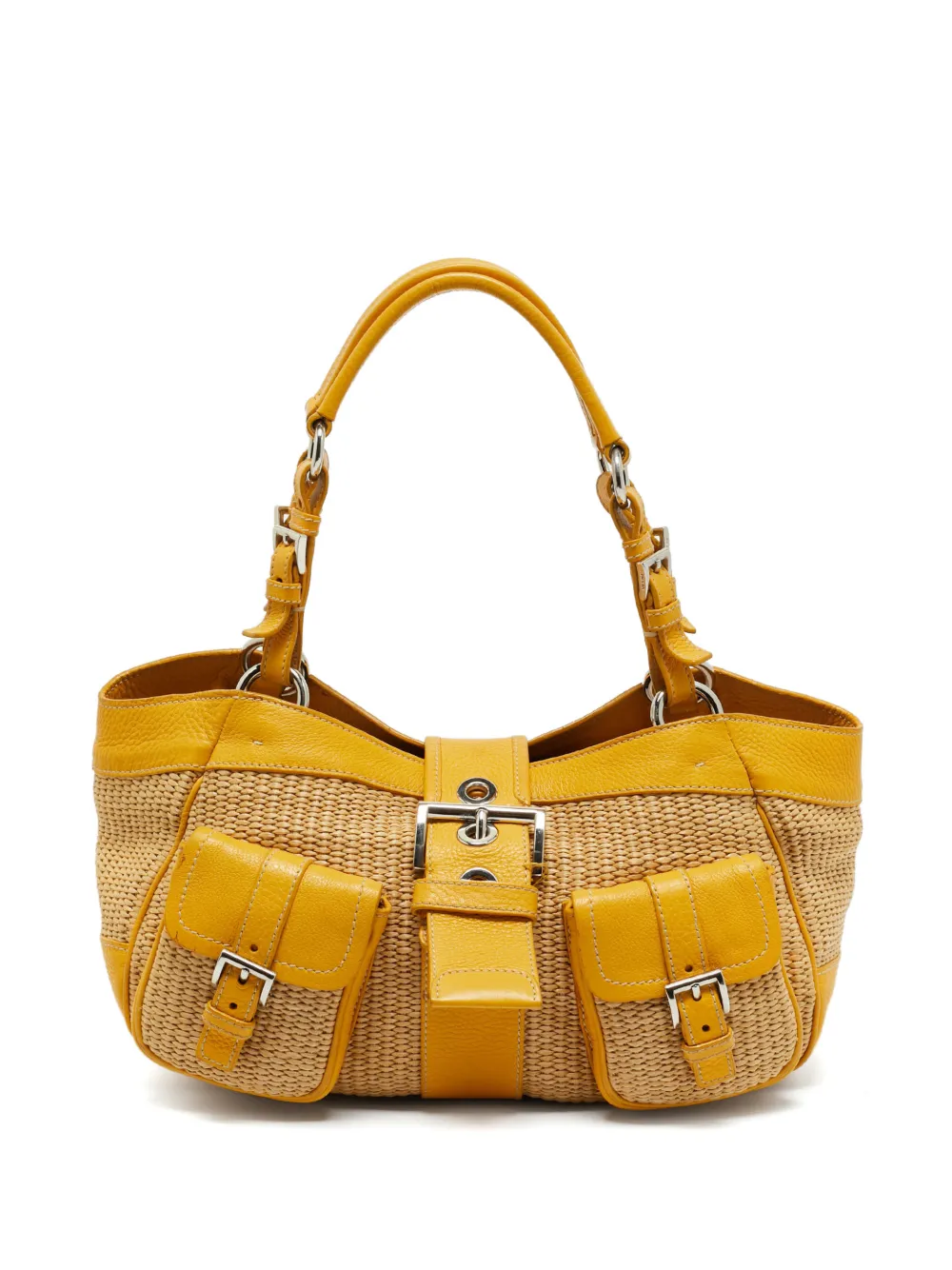 Prada Pre-Owned front-pockets shoulder bag - Toni neutri