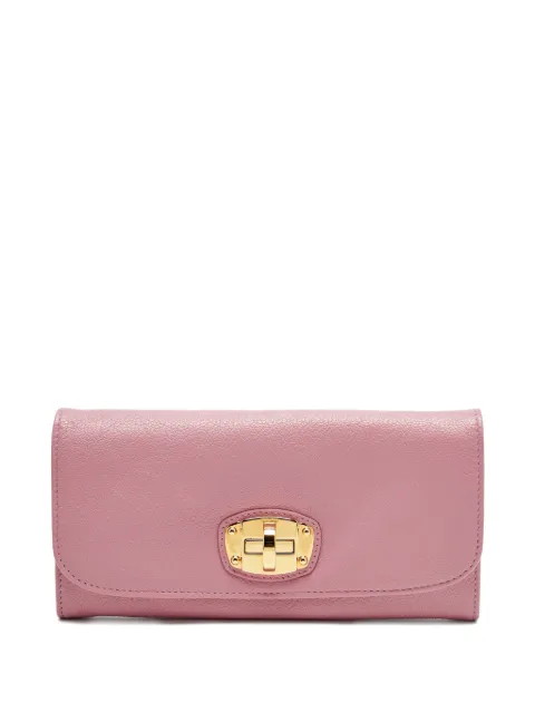 Miu Miu Pre-Owned flap leather wallet