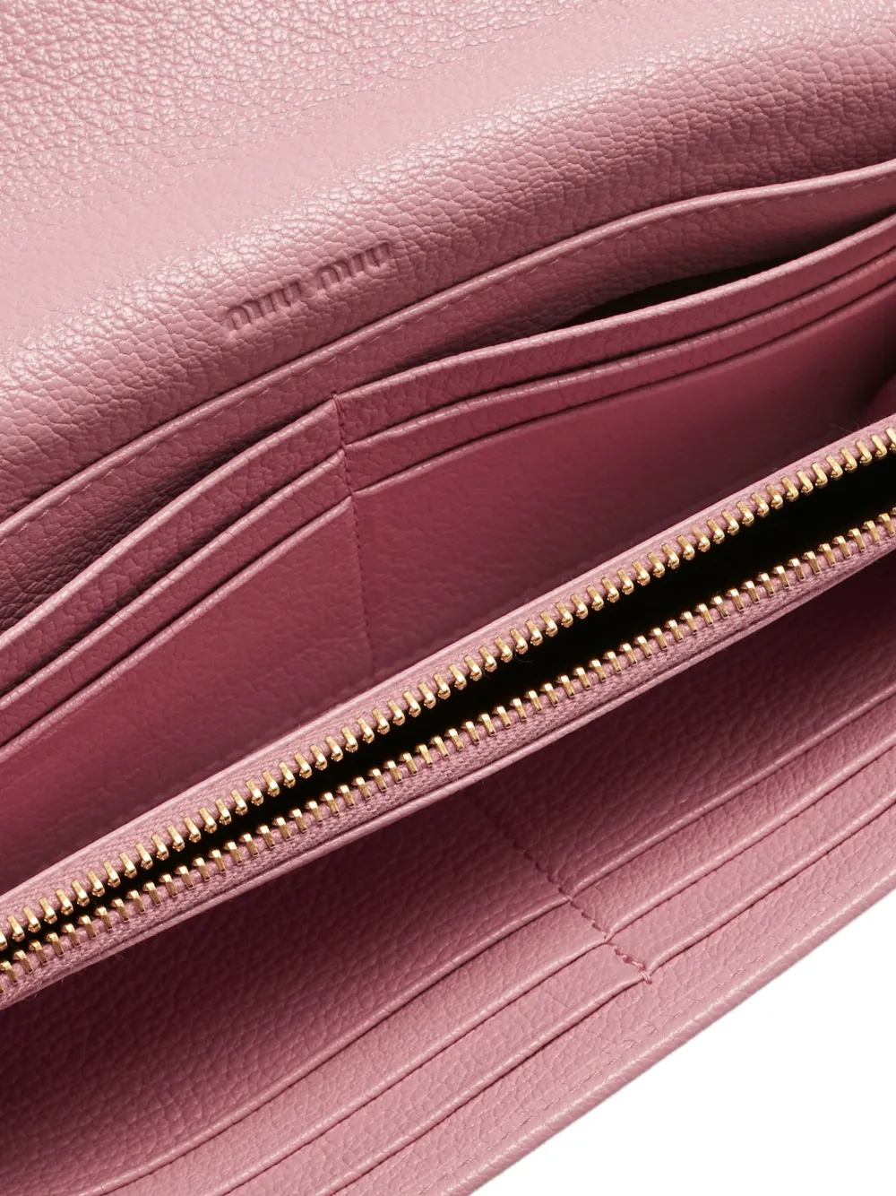 Miu Miu Pre-Owned flap leather wallet | Image 2