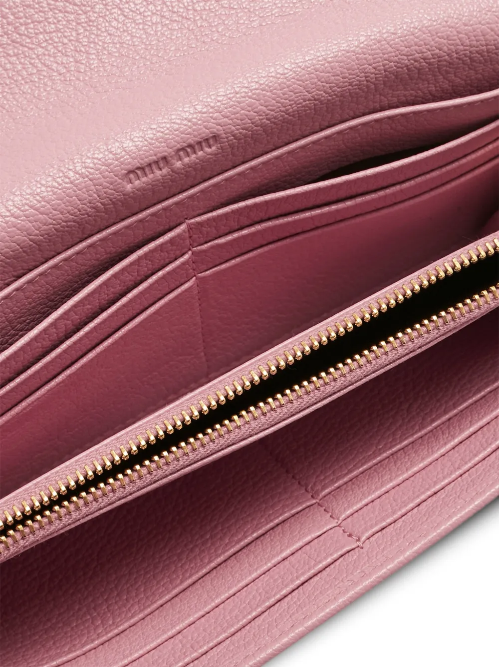 Miu Miu Pre-Owned flap leather wallet | Image 2