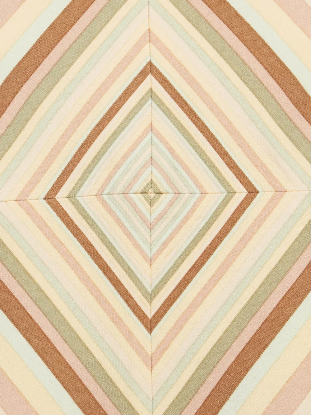 Valentino Pre-Owned striped slip dress - Beige