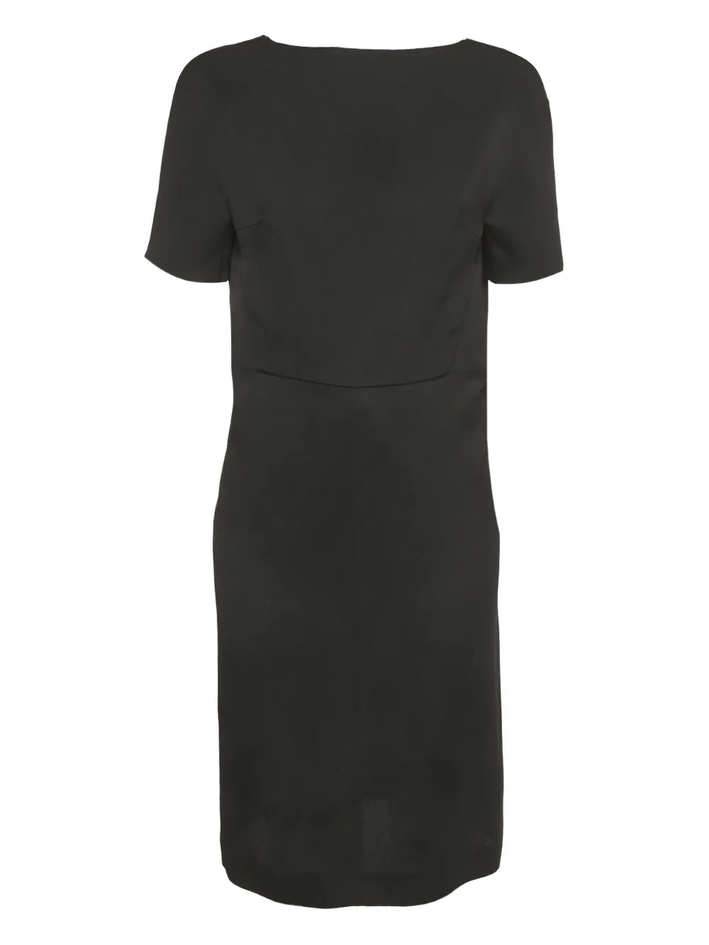 Balenciaga Pre-Owned crepe midi dress - Nero