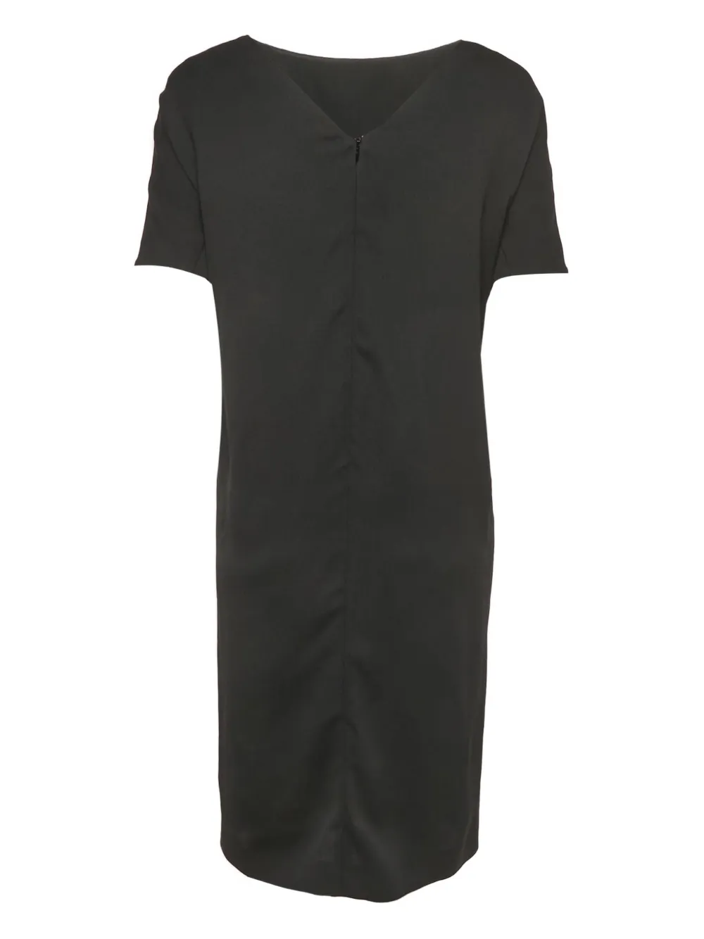 Balenciaga Pre-Owned crepe midi dress - Zwart